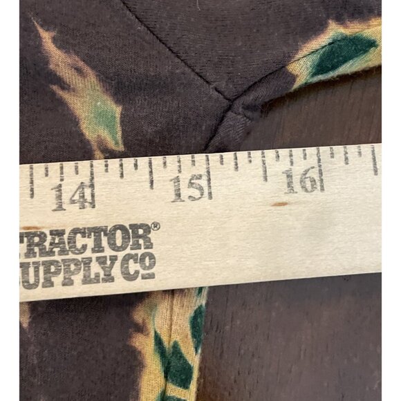 Vintage Y2K Vocal Womens Small Brown  Green Long Sleeve Rhinestone Fairy Grunge - Picture 4 of 8